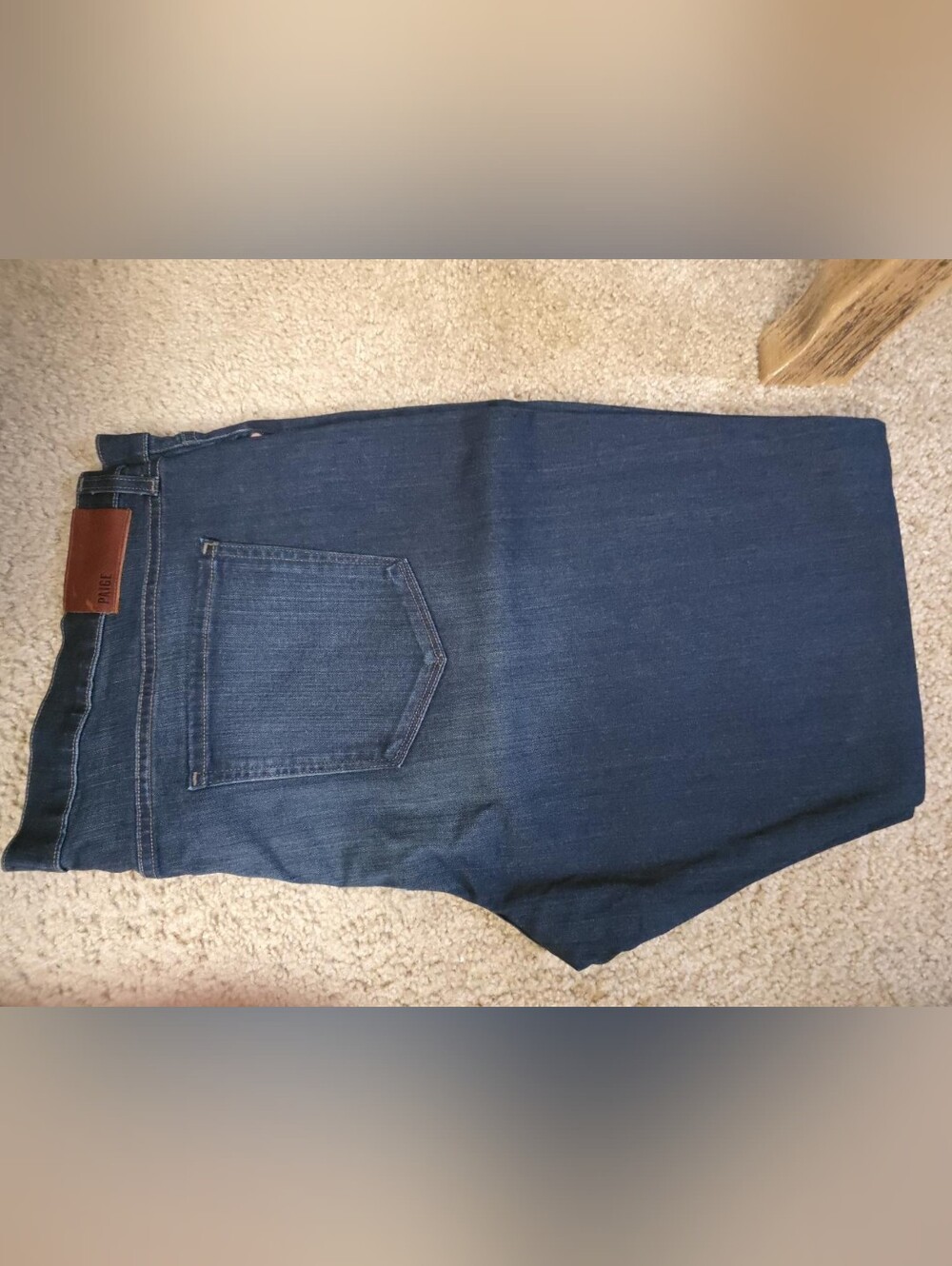 C014 PAIGE Federal Men's Jeans 44x30 Dark Indigo New Without Tags